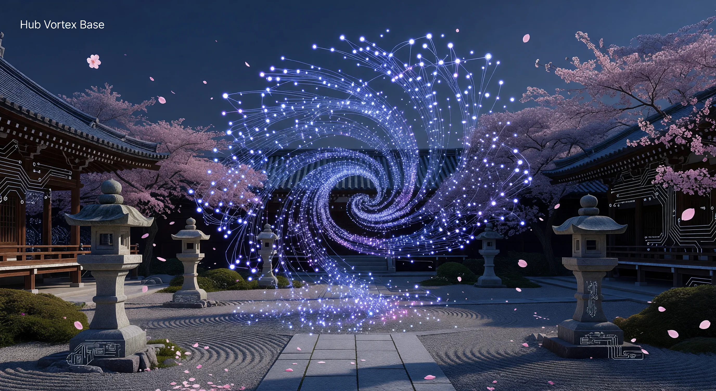 Network Vortex Garden